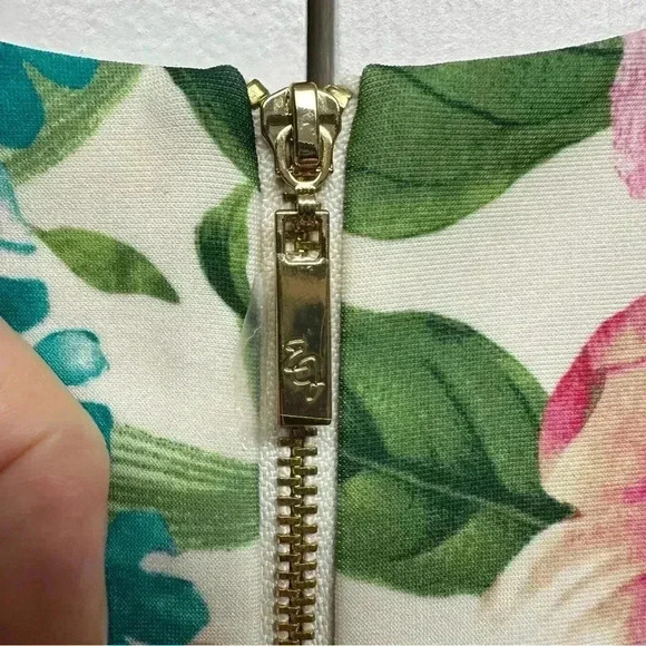 ELIZA J FLORAL MINI SHIFT DRESS SPRING EASTER SUMMER Women’s size 10 - Picture 6 of 11